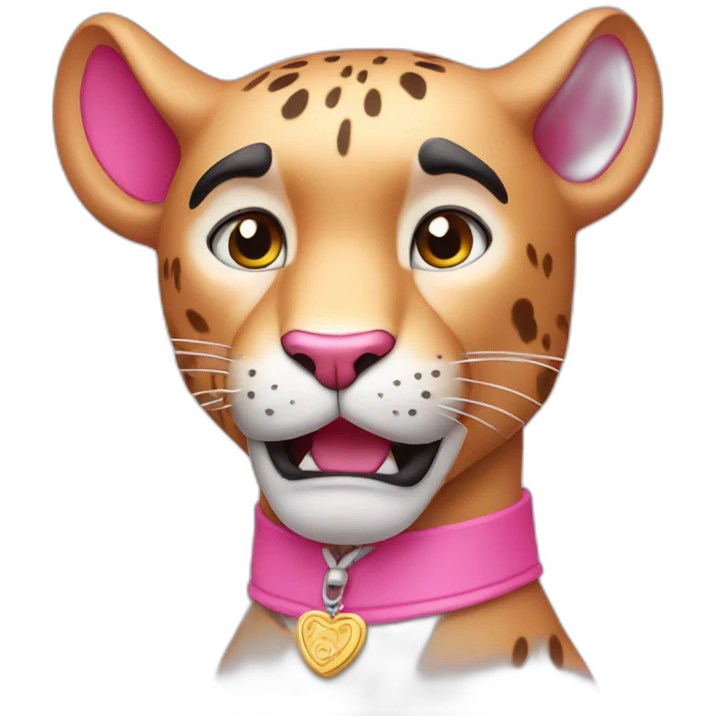 pink panther emoji