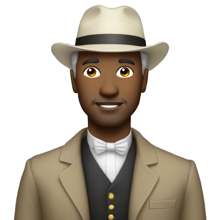 man in american dress emoji