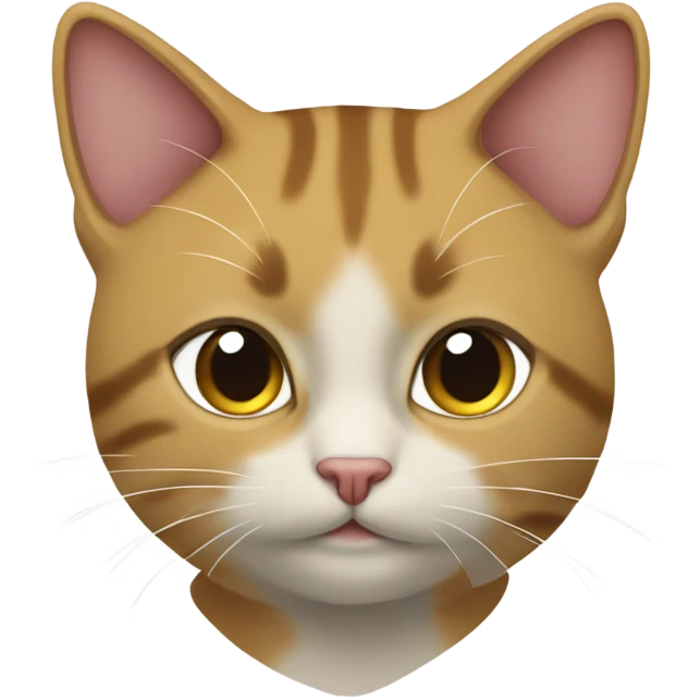 Kedi dondurma yiyiyor emoji