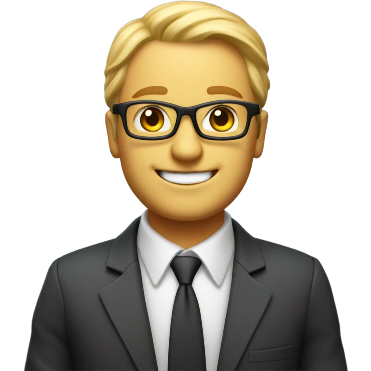 greedy happy manager emoji