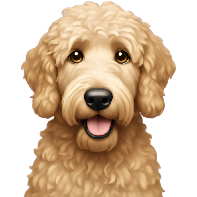 Golden doodle  emoji