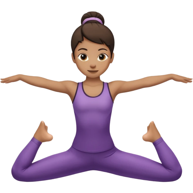 Doing splits emoji