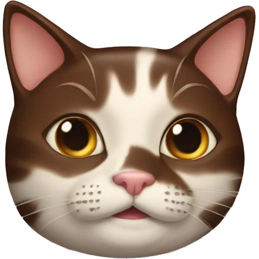 Cat est chocolate emoji
