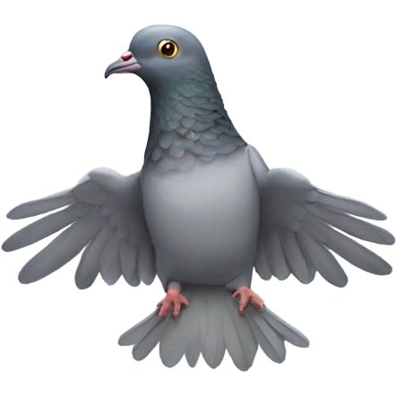 Pigeon hands emoji
