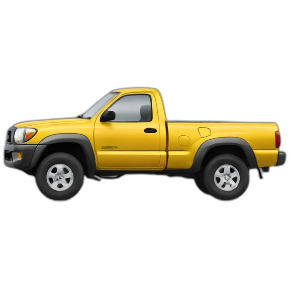 Inside of a 2003 Toyota Tacoma SR5 emoji