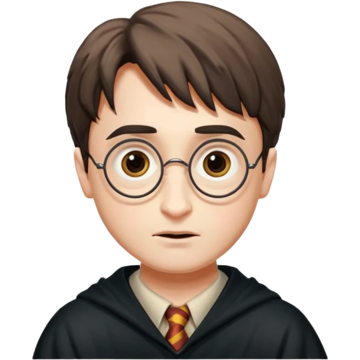 harry potter qui louche emoji