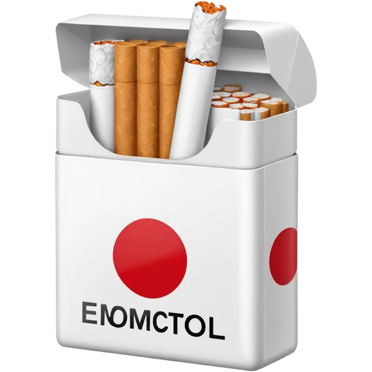 pack of cigarettes, no text emoji