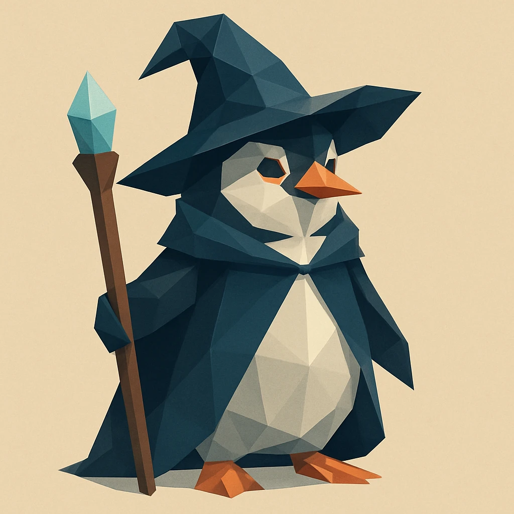 Penguin Wizard 34555132231232131213 emoji