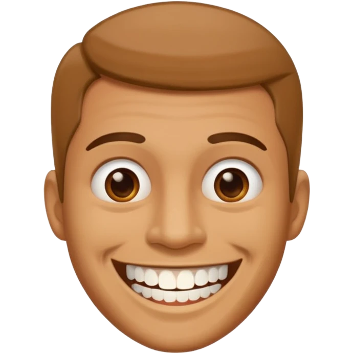 A man saying 6 7 emoji