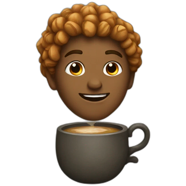 rock reincarnated as tea emoji