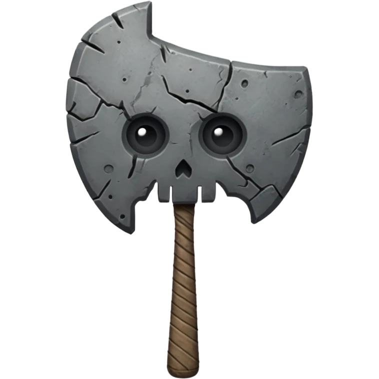 Stone Head War Club emoji