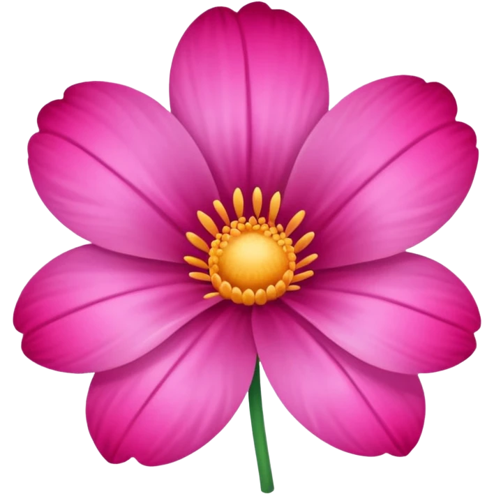 Pink flower emoji