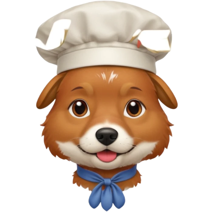 chef red dog emoji