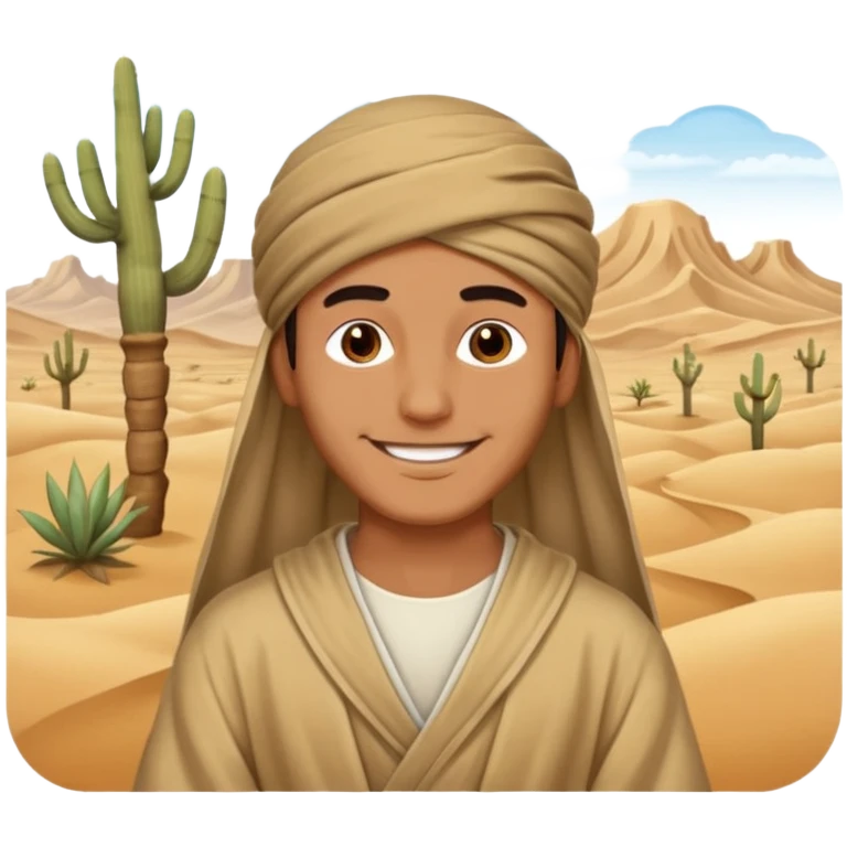 desert man emoji