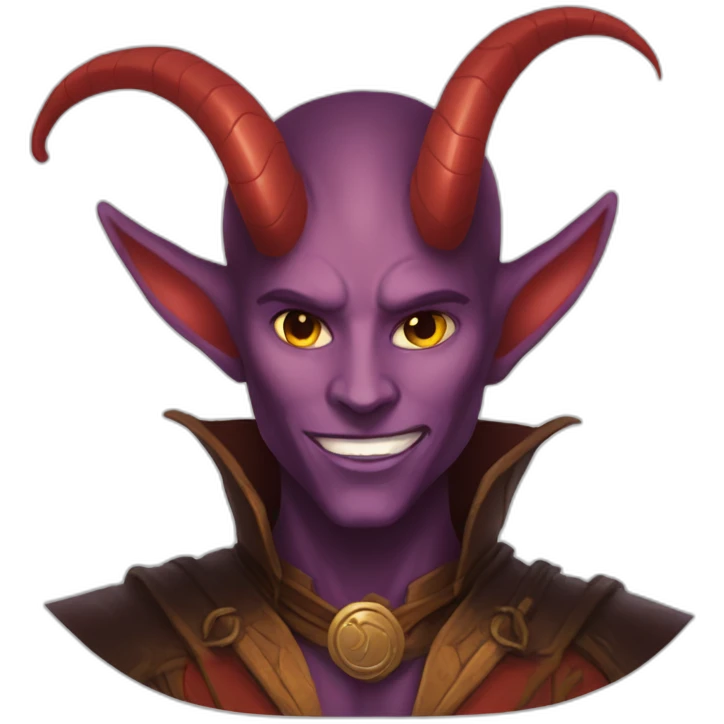 d&d tiefling sorcerer face emoji