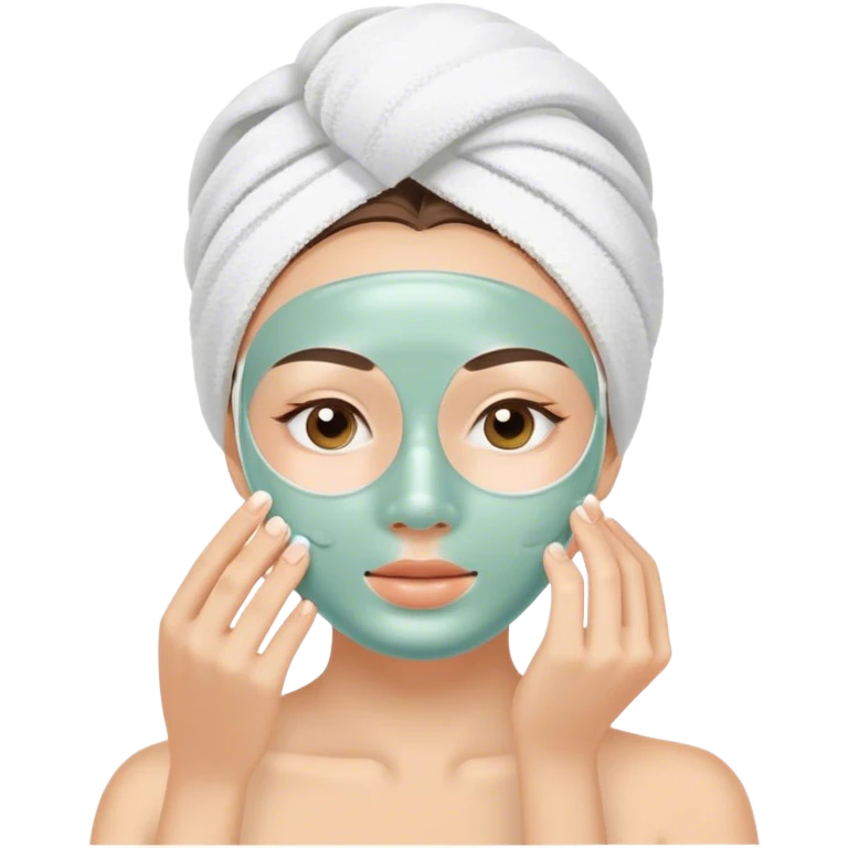 Skincare routine emoji