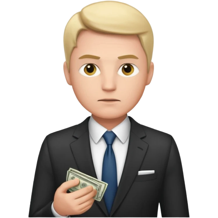 CEO investing money emoji