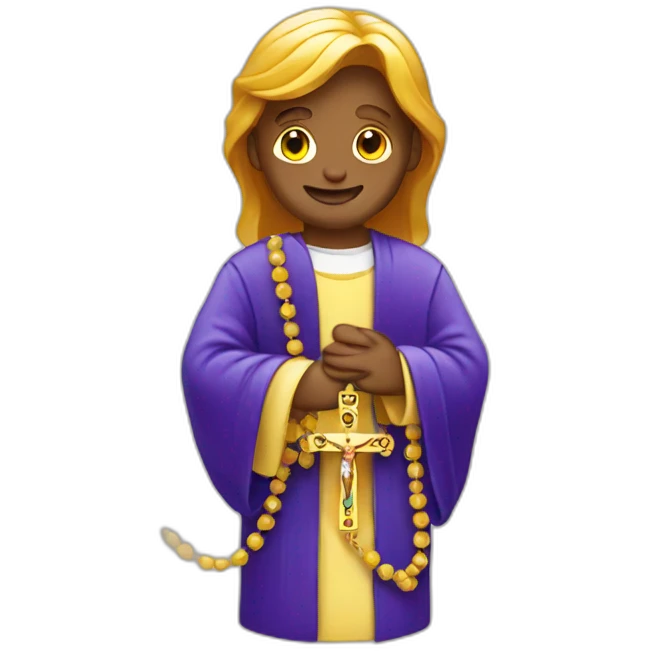 Rosary emoji