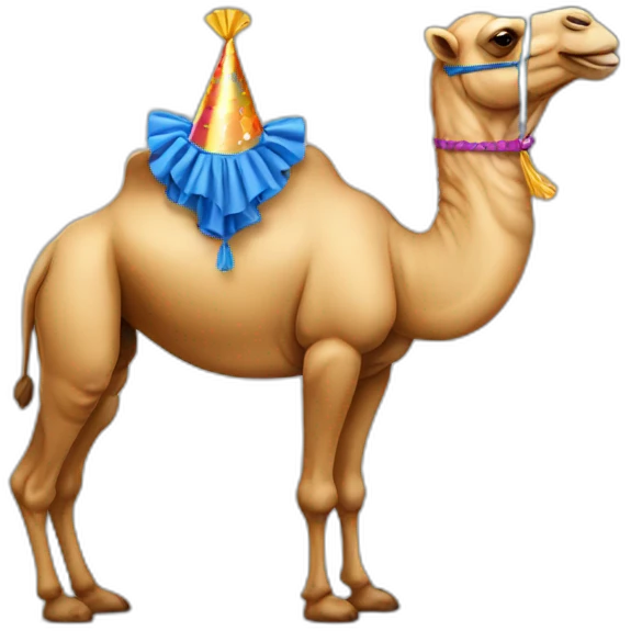 party camel emoji