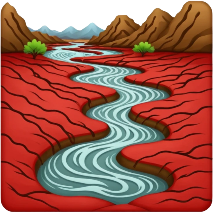 Red river emoji