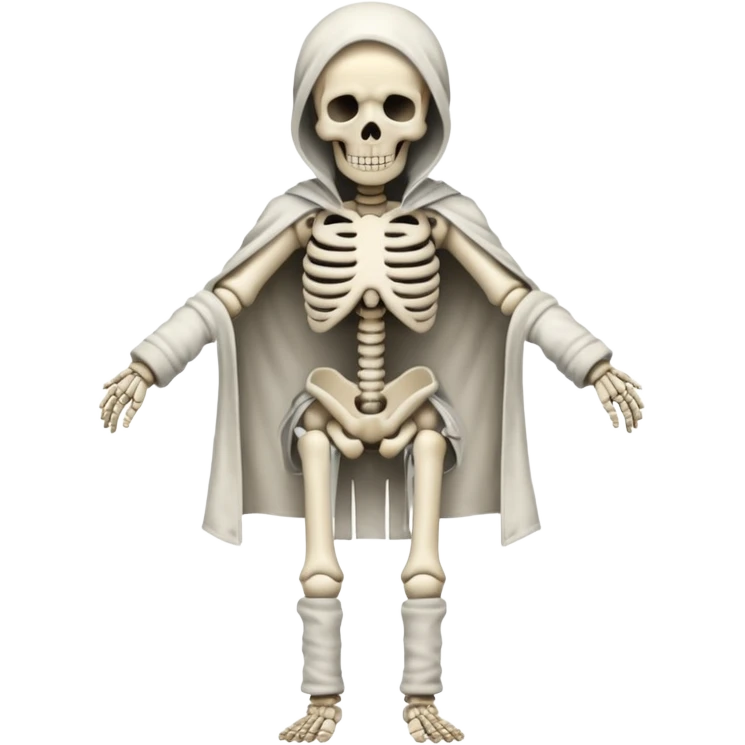 skeleton in a straight jacket emoji
