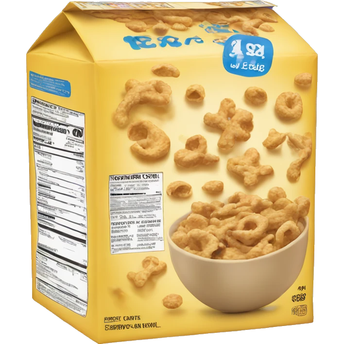 Cereal box emoji