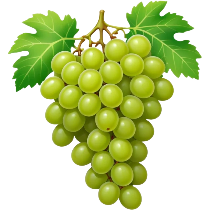 grapes cluster natural sugar energy emoji