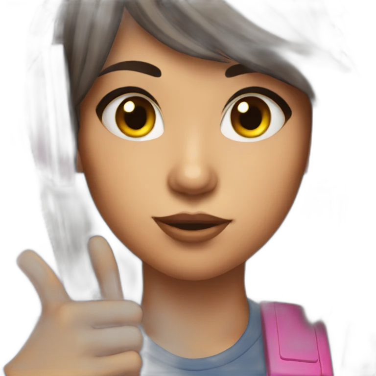 Girls gamer emoji
