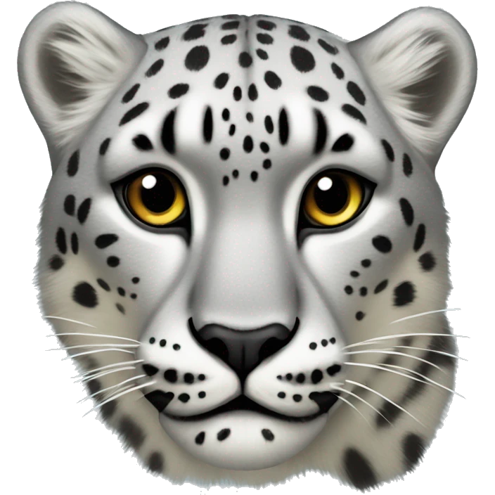 ingratiating ъsnow leopard emoji