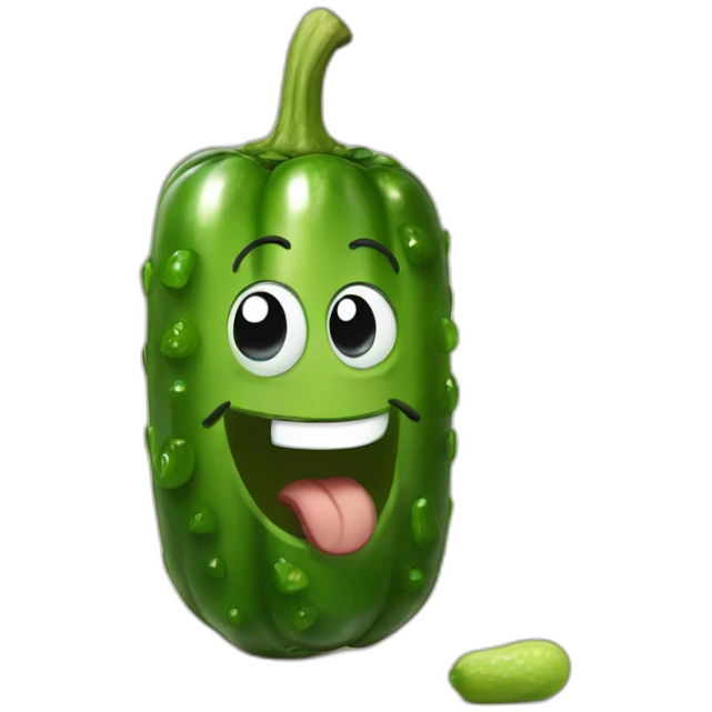 happy pickles emoji