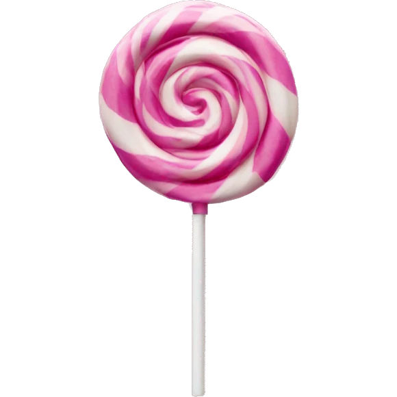 Lollipop rosa emoji