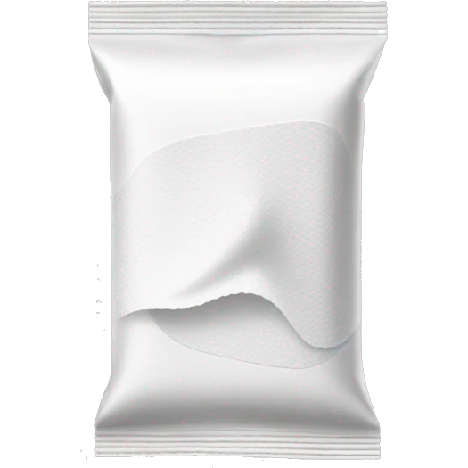 wet wipes emoji