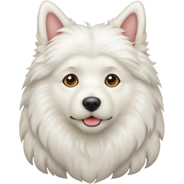 white dog emoji
