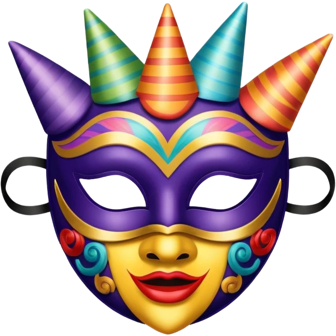birthday mask emoji