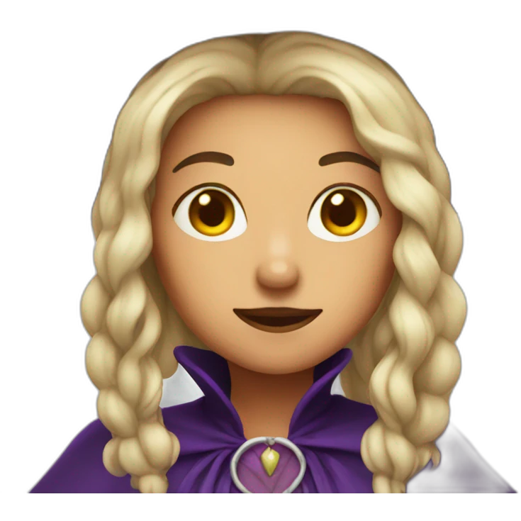 purple witch emoji