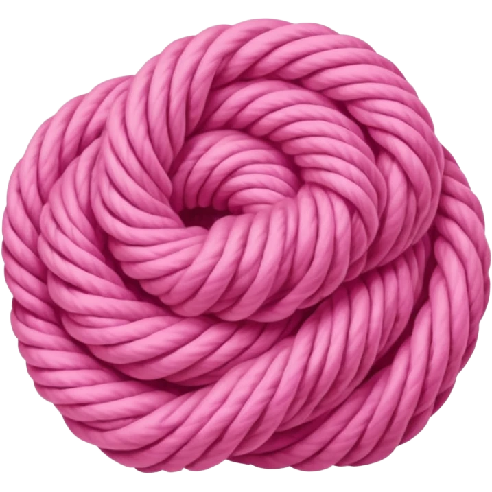 pink yarn emoji
