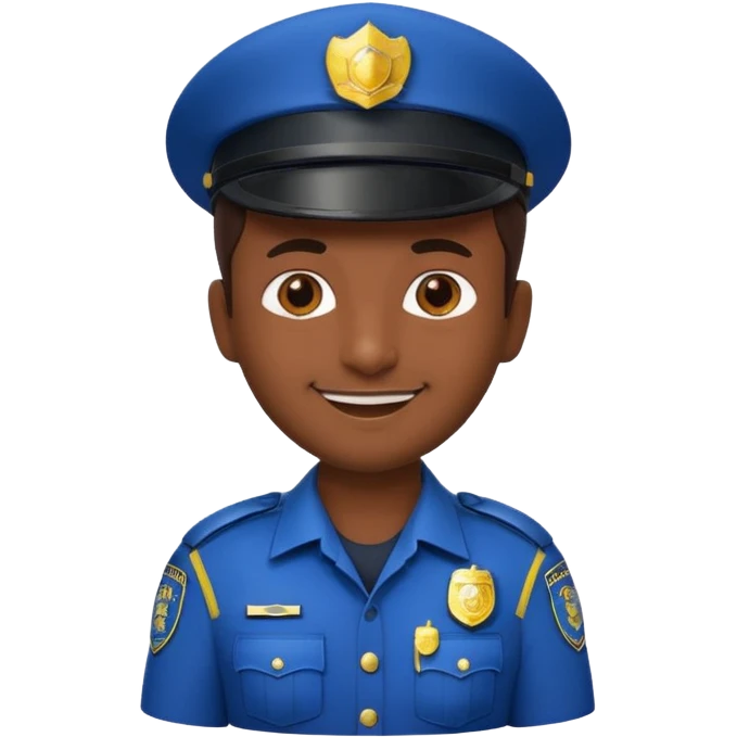 INDIAN POLICE OFFICER 3D EMOJI emoji