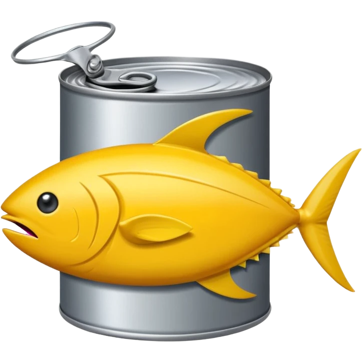 Make the eating tuna iPhone emoji style emoji