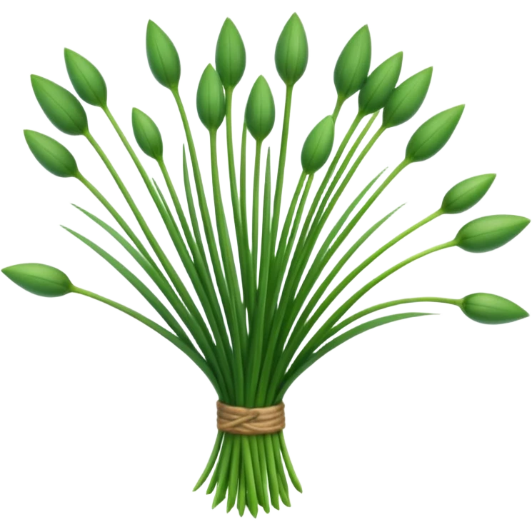 chives herb emoji