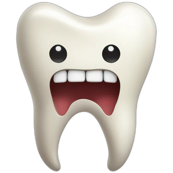 tooth emoji