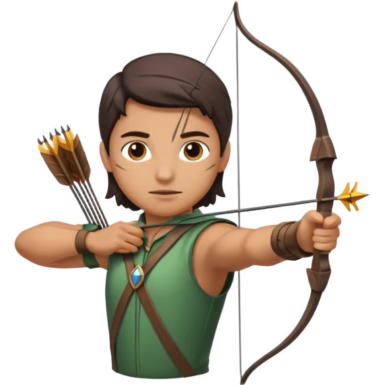 archer bow emoji