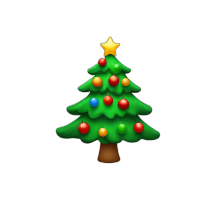 Sapin de noël emoji