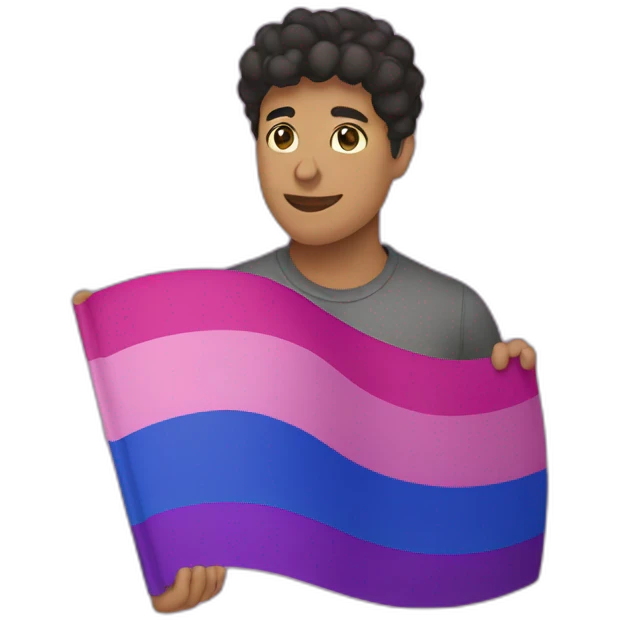 bisexual flag emoji
