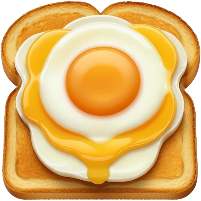 Egg toast emoji