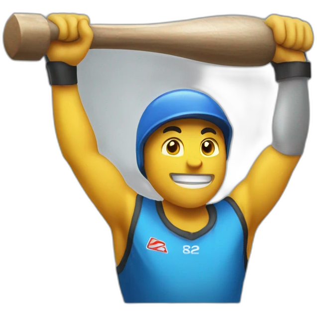 hammer throw athletic emoji