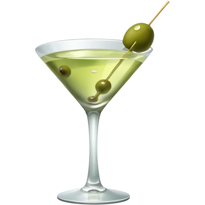 Dirty martini with sparkle  emoji