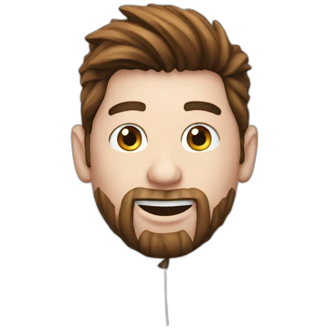 Messi ballon emoji