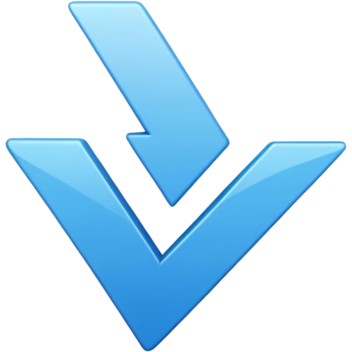 It's a bright blue jagged starburst (or sunburst/jagged circle) background with a bold white checkmark centered inside. This design has remained consistent for X Premium subscribers emoji