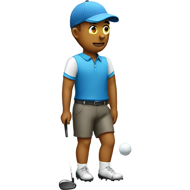 golfing gay men emoji