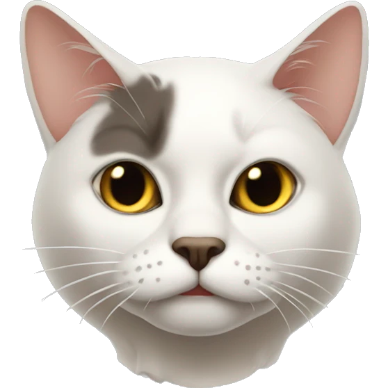 gato gordo tonto emoji